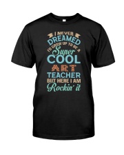 Super Cool Art Teacher Premium Fit Mens Tee tile