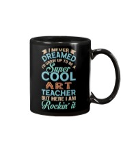 Super Cool Art Teacher Mug tile