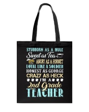 Stubborn As A Mule - 2nd Grade Teacher Tote Bag tile
