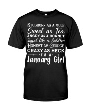 Stubborn As - January Girl Classic T-Shirt tile
