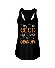 I try to be good - Grandpa Ladies Flowy Tank tile