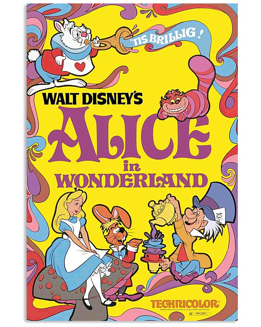 Tis brillig alice 11x17 Poster