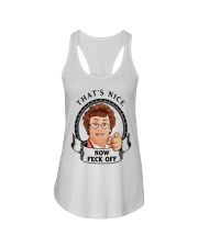 thats nice now feck-off Ladies Flowy Tank thumbnail