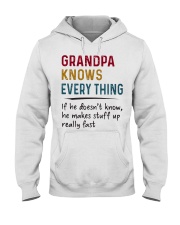 Grandpa knows everything If he doesn't know Hooded Sweatshirt thumbnail