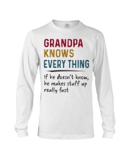 Grandpa knows everything If he doesn't know Long Sleeve Tee thumbnail