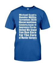 Dunder Miffin Scranton 2020 Quarantine Classic T-Shirt front