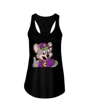 i was stabbed at chucky at cheese Ladies Flowy Tank thumbnail