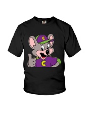 i was stabbed at chucky at cheese Youth T-Shirt thumbnail