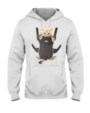 cat in a baby carrier Hooded Sweatshirt thumbnail