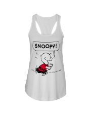 Snoopy and Charlie Brown Ladies Flowy Tank thumbnail