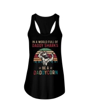 BE A DADDYCORN Ladies Flowy Tank thumbnail