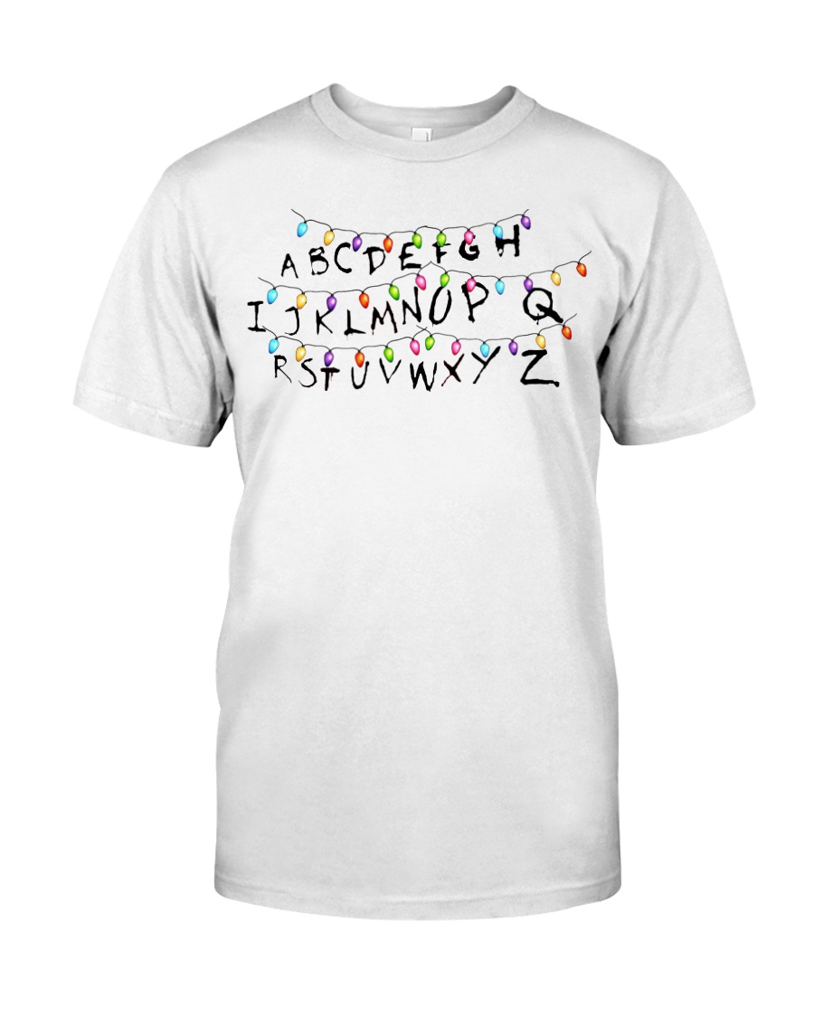 ABC Christmas Lights Classic T-Shirt
