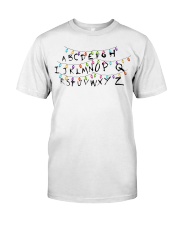 ABC Christmas Lights Classic T-Shirt front