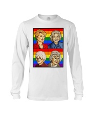 Rainbow Flag Golden Friend Girls LGBT Pride Long Sleeve Tee thumbnail