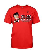31-20 game over super champions Classic T-Shirt front