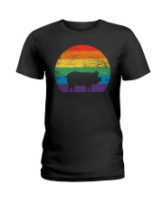 Pig Lover Pride Ladies T-Shirt thumbnail