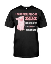 Obsessive Pig Disorder Classic T-Shirt front