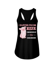 Obsessive Pig Disorder Ladies Flowy Tank thumbnail