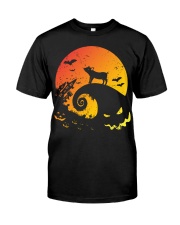 Scary Halloween Pig Classic T-Shirt front