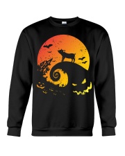 Scary Halloween Pig Crewneck Sweatshirt thumbnail