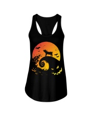 Scary Halloween Pig Ladies Flowy Tank thumbnail