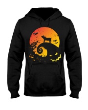 Scary Halloween Pig Hooded Sweatshirt thumbnail