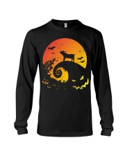 Scary Halloween Pig Long Sleeve Tee thumbnail