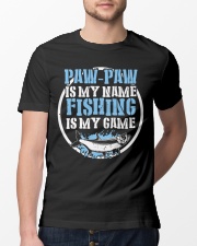 Paw Paw Is My Name Fishing Is My Game Shirt Premium Fit Mens Tee lifestyle-mens-crewneck-front-13