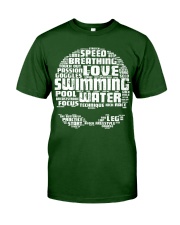 Swimming Shirt Classic T-Shirt front