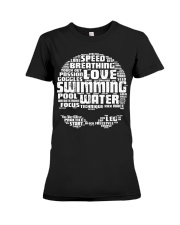 Swimming Shirt Premium Fit Ladies Tee thumbnail