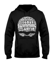 Swimming Shirt Hooded Sweatshirt thumbnail