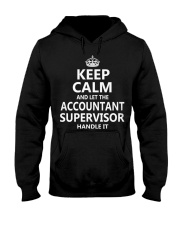 Accountant Supervisor Keep Calm Hooded Sweatshirt thumbnail