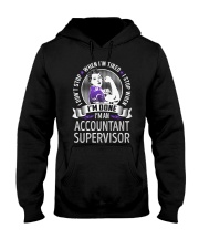 Accountant Supervisor Never Stop Hooded Sweatshirt thumbnail