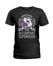 Accountant Supervisor Never Stop Ladies T-Shirt thumbnail