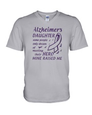 Alzheimers Daughter V-Neck T-Shirt thumbnail