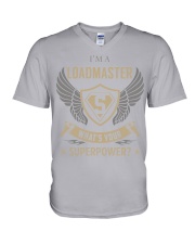 Loadmaster - Superpower Job Title V-Neck T-Shirt thumbnail