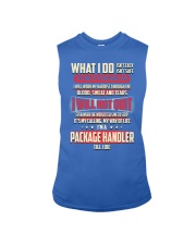 Package Handler - What I do Job Title Sleeveless Tee thumbnail