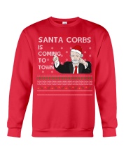 Limited Edition Santa Corbs Is Coming To Town Crewneck Sweatshirt front