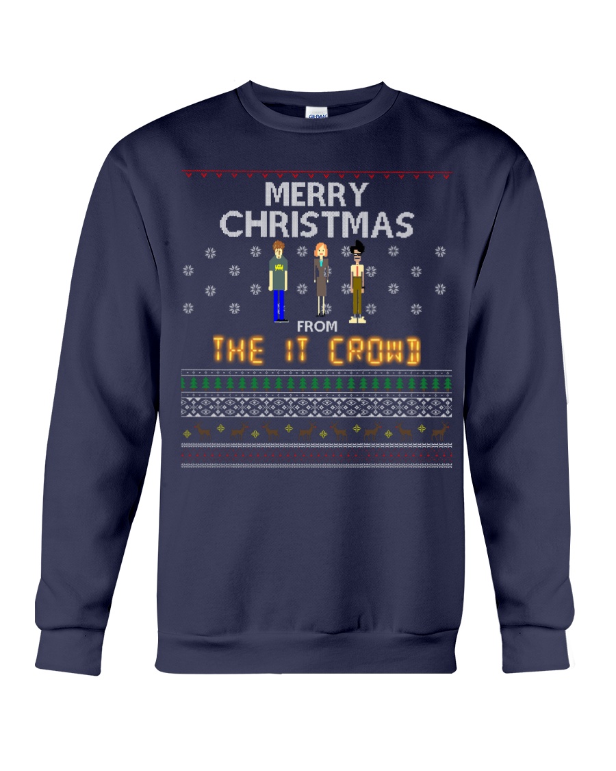 Limited Edition Merry Christmas IT Crowd Crewneck Sweatshirt