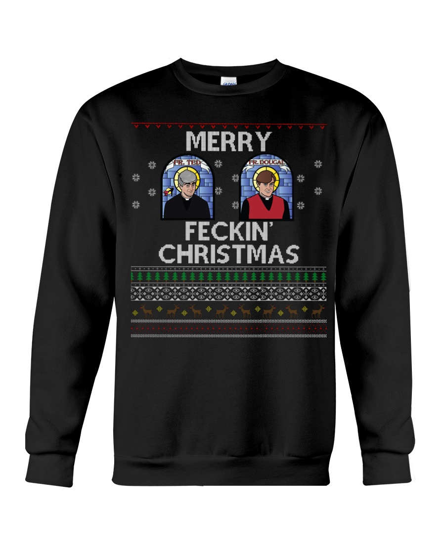 Limited Edition Merry Feckin' Christmas Crewneck Sweatshirt