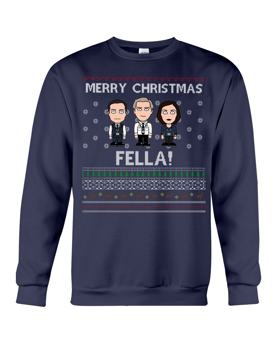 Limited Edition Merry Christmas Fella Crewneck Sweatshirt
