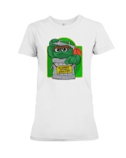 No Garbage Attitudes After a Win Shirt Premium Fit Ladies Tee tile