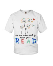 Oh the places you'll go when you read Youth T-Shirt thumbnail