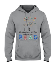 Oh the places you'll go when you read Hooded Sweatshirt thumbnail