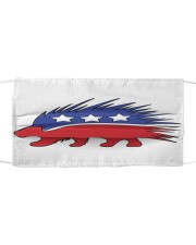 Libertarian Porcupine Cloth face mask thumbnail