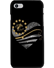 Fishing heart Phone Case tile