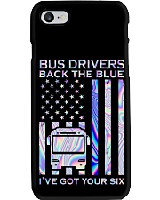 City Bus Drivers Back The Blue 2 Sides Phone Case tile