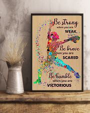 Softball Be Strong 11x17 Poster lifestyle-poster-3