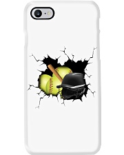 Softball Crack V1 Phone Case tile