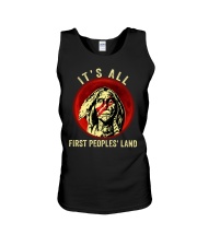 It's all First Peoples' Land Unisex Tank tile